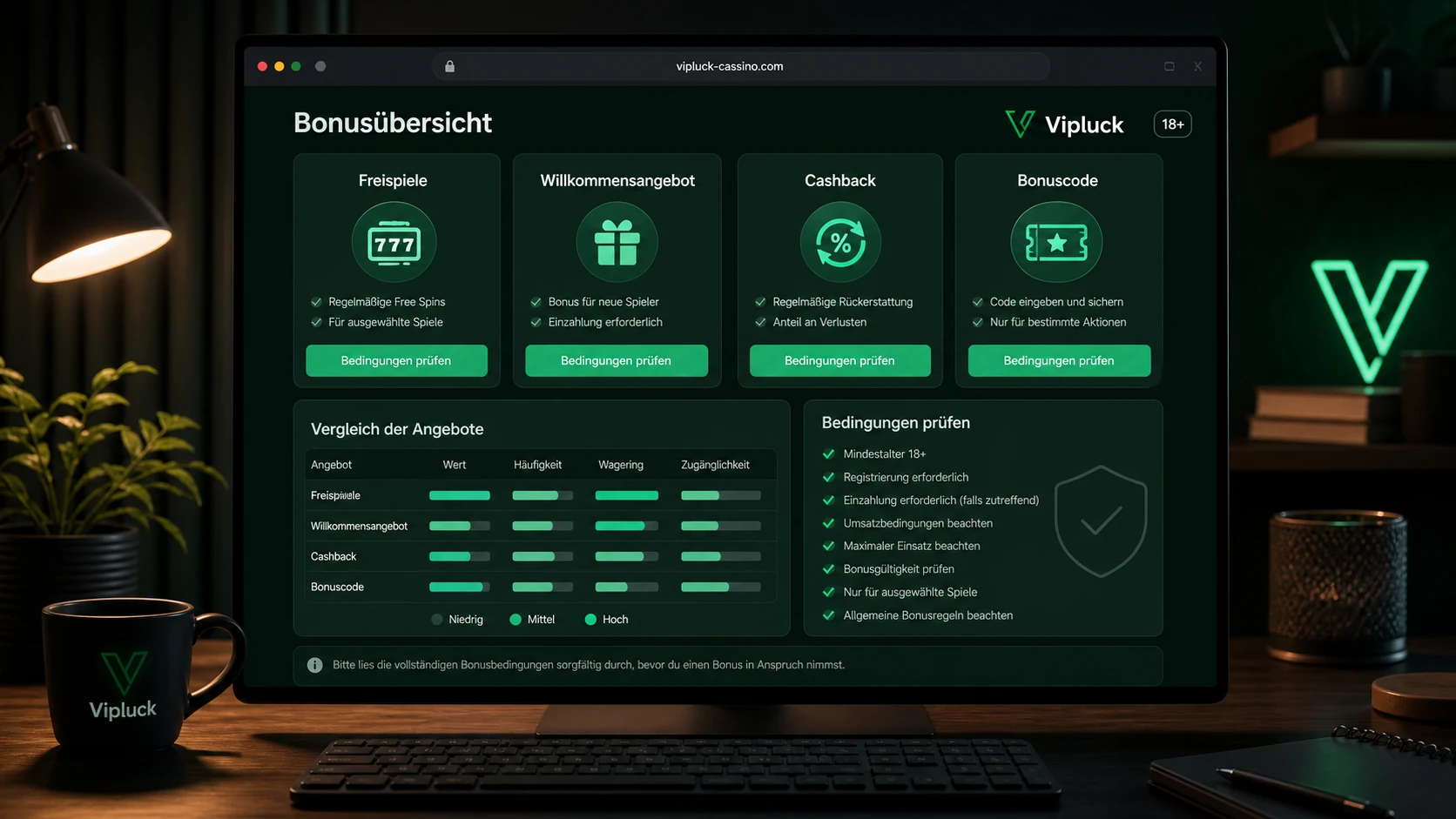 Fazit zum Vipluck Bonus