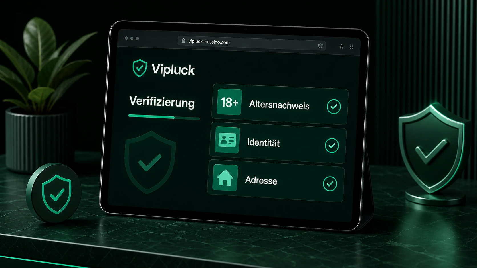Verifizierung und Kontoschutz